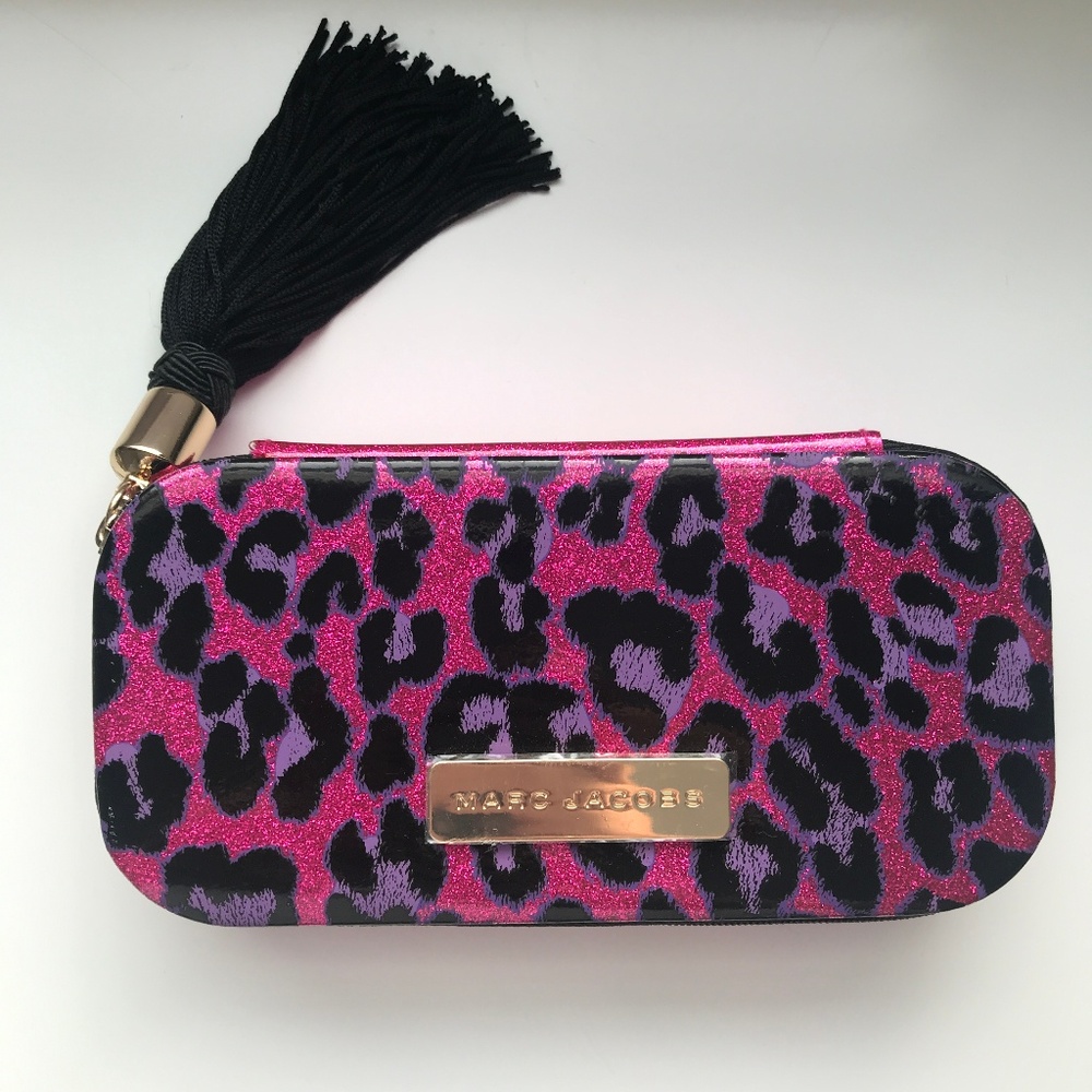 NWT Marc Jacobs Leopard Print Case with Tassel